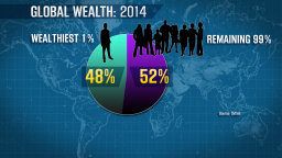 The wealthiest 1% hold 48% of global wealth