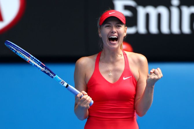 Sharapova is bidding to win a first grand slam title outside Roland Garros in seven years. 