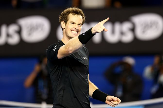 Andy Murray reached a fourth Australian Open final by topping Tomas Berdych in four sets. 