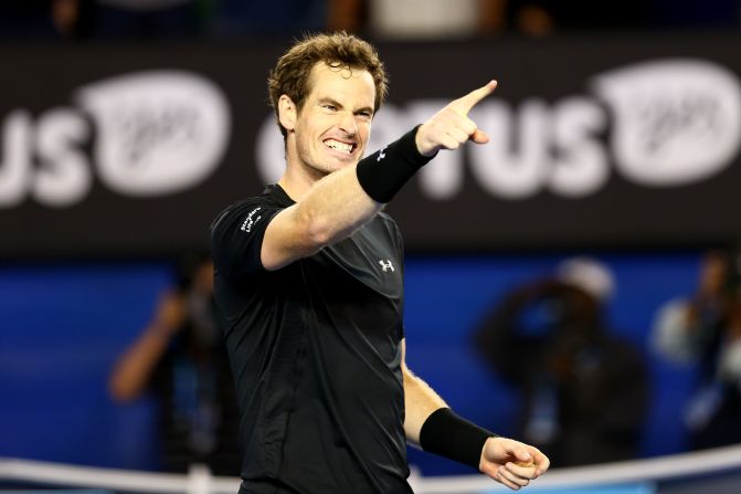 Andy Murray reached a fourth Australian Open final by topping Tomas Berdych in four sets.