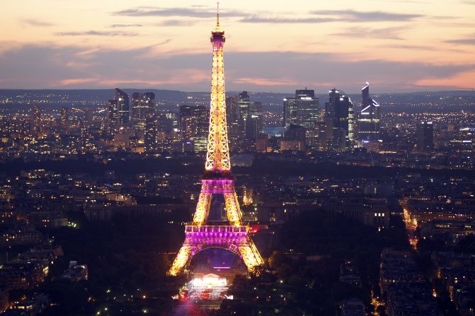 The City of Light held on to the No. 5 ranking, despite a 1.9% decline in visitor numbers to 14.98 million.