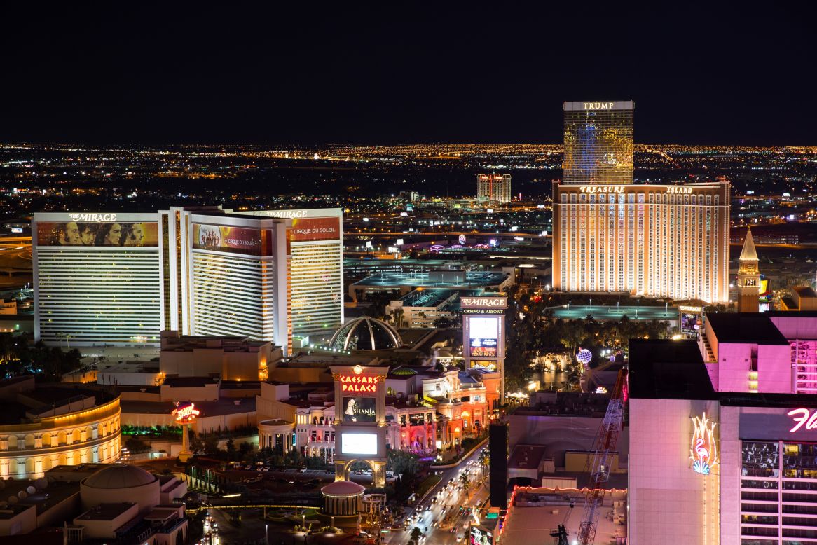 With 6 million international visitors, Sin City ranked No. 23.