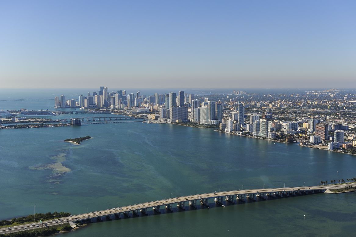 No. 20 Miami had 6.3 million international tourist arrivals.