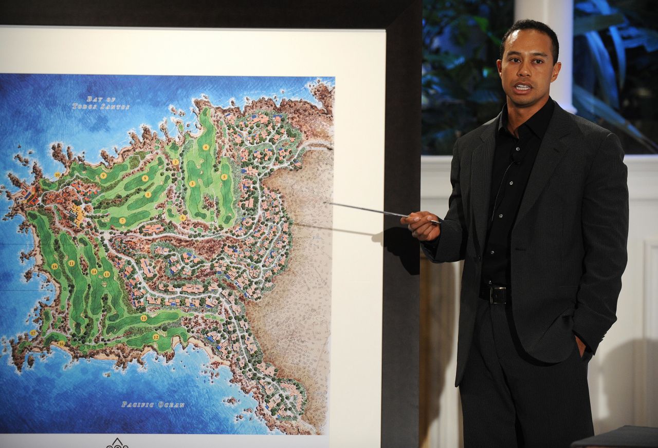 Woods unveiled designs for the Punta Brava course, located in Ensenada, Mexico, in 2008. It also still features on his website but again there is no completion date.
