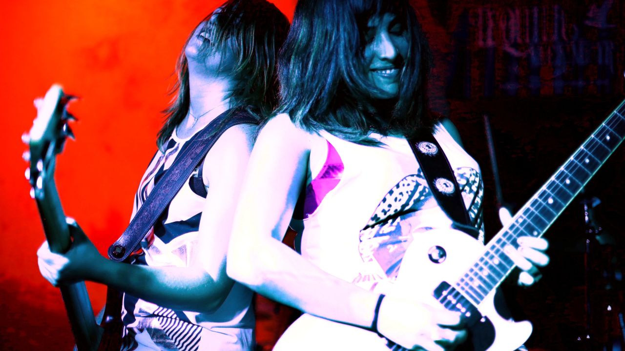 Australian rockers Tequila Mockingbyrd who are appearing at Queens of Noize in Sydney.