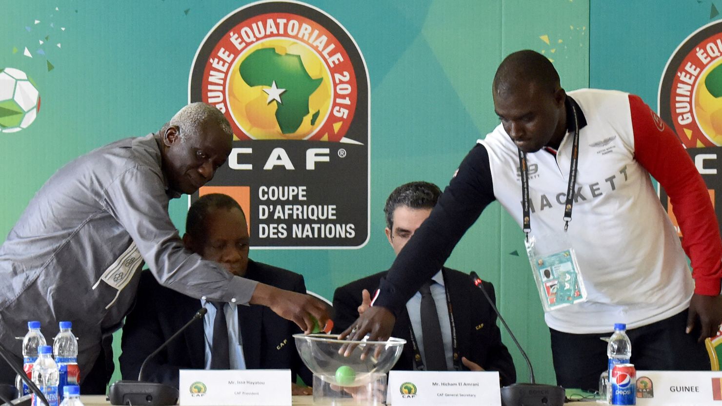 Guinea, not Mali, will face Ghana in the AFCON quarterfinals after lots were drawn Thursday. 