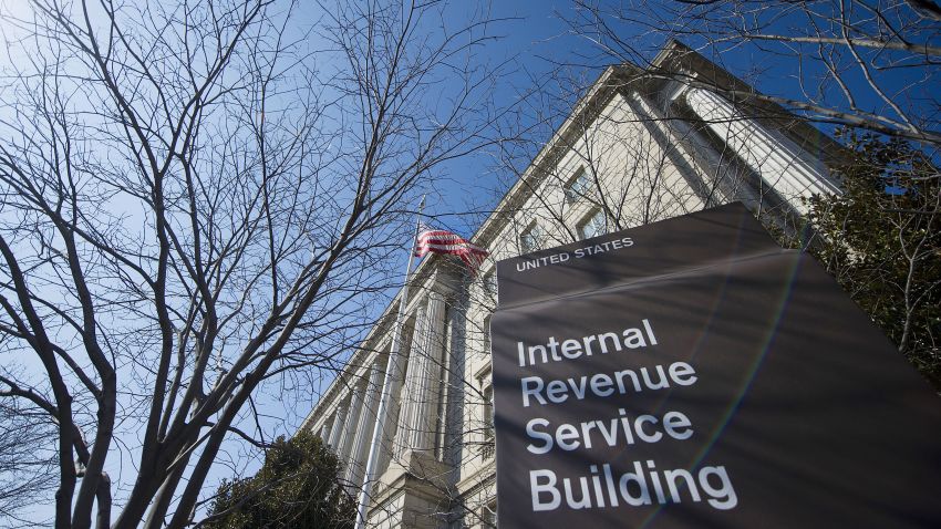 The Internal Revenue Service (IRS) building is viewed in Washington, DC, February 19, 2014.      AFP PHOTO / Jim WATSON        (Photo credit should read JIM WATSON/AFP/Getty Images)