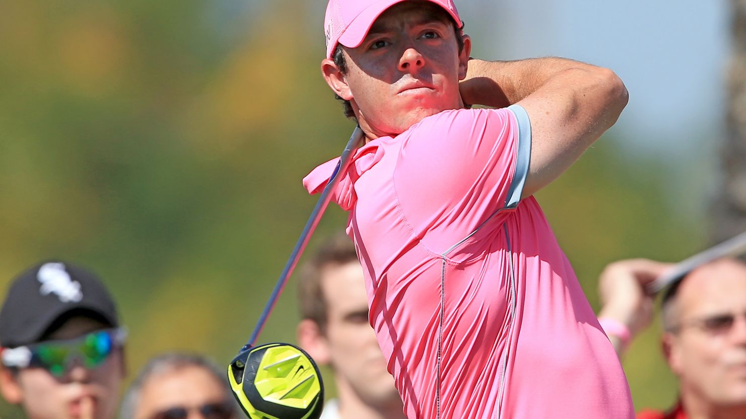Rory McIlroy said he needed to ' to keep everything on an even keel out there.'