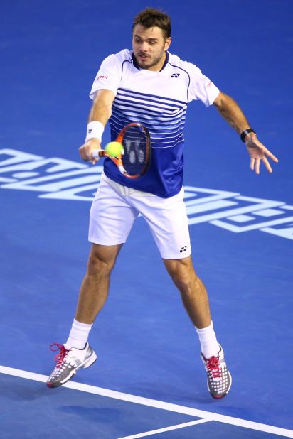 Wawrinka, the defending champion, had rallied from a break down in the fourth and had the momentum entering the fifth.  