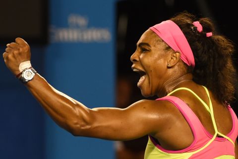 Williams drew first blood and set the tone by breaking in the first game. It was the worst start for Sharapova, who had lost 15 in a row to Williams. 