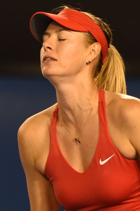 When Williams won the first set, it spelled trouble for Sharapova. 