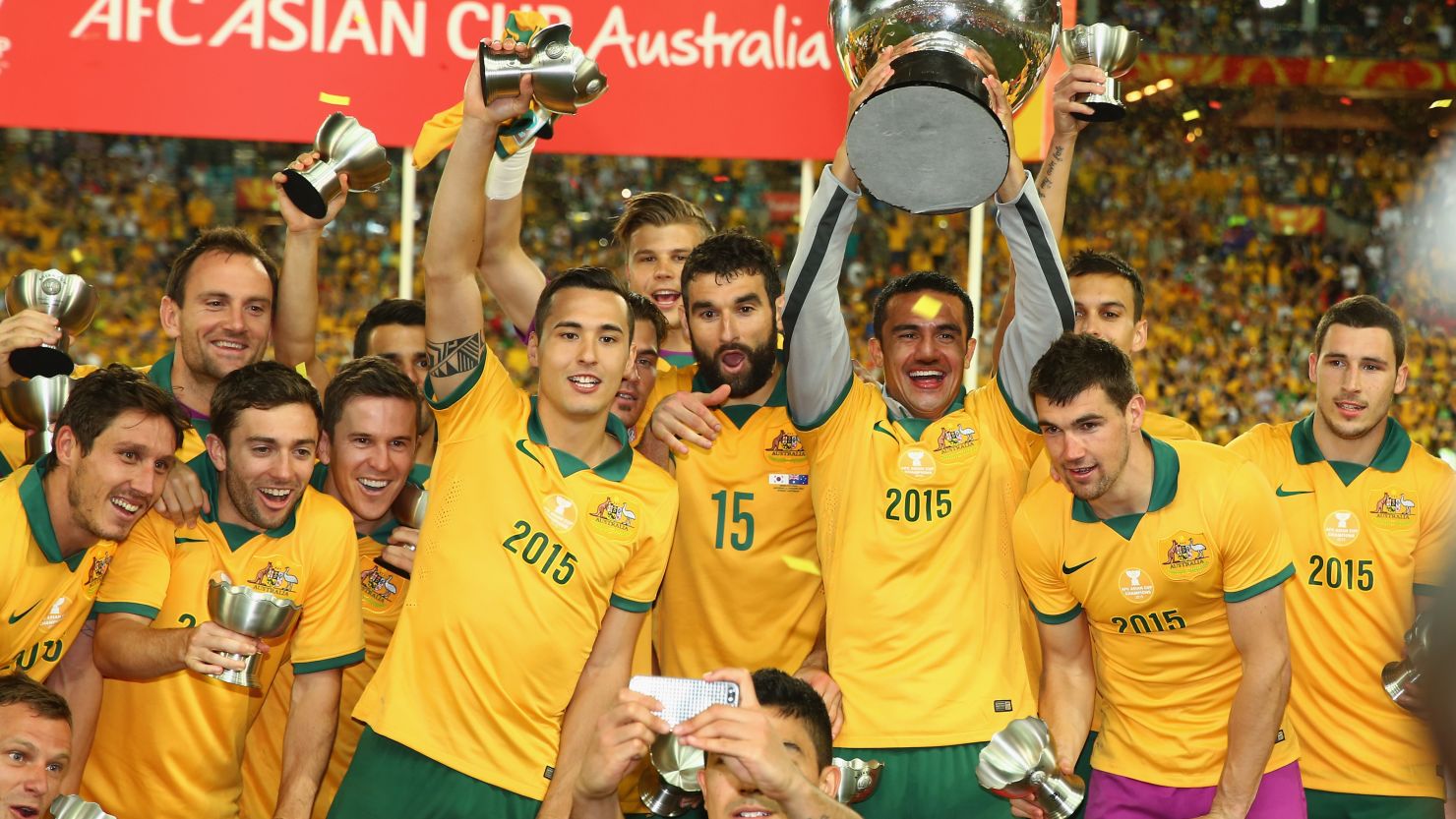 Australia won their first Asian Cup since joining the AFC in 2005