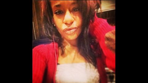 Bobbi Kristina Brown is seen in a photo she posted to Instagram around 2 a.m. ET on Saturday, January 31. 