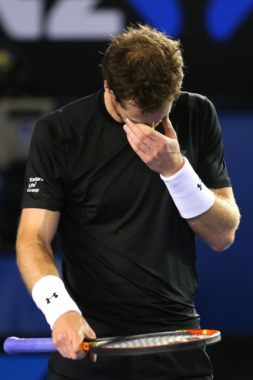 It was one-way traffic in the fourth and Murray would go on to lose a fourth Australian Open final. 