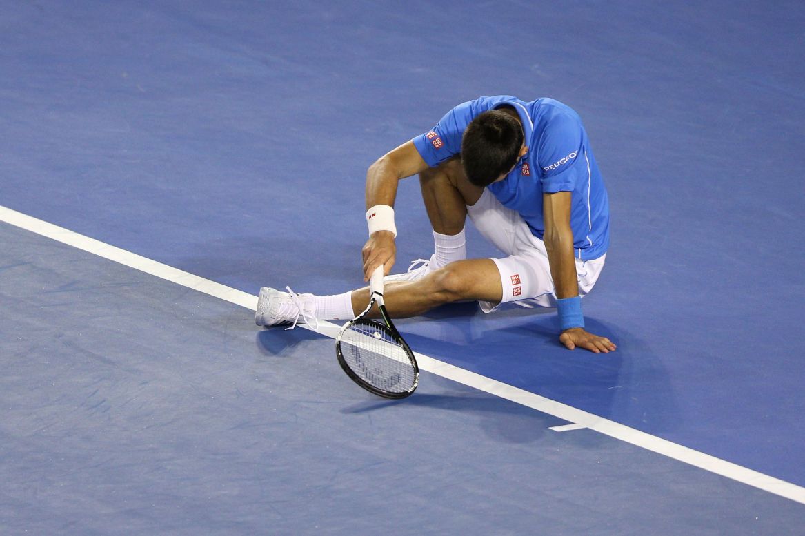 Djokovic wilted physically in the third and Murray had all the momentum when he led 2-0. 