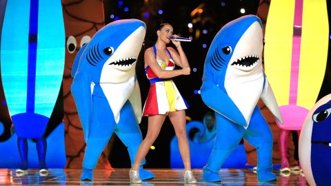 These dancing sharks (especially the left one) became an Internet meme after dancing with Katy Perry during <a href="http://www.cnn.com/2015/02/01/living/feat-super-bowl-halftime-show/index.html" target="_blank">the Super Bowl halftime show</a> in February. 