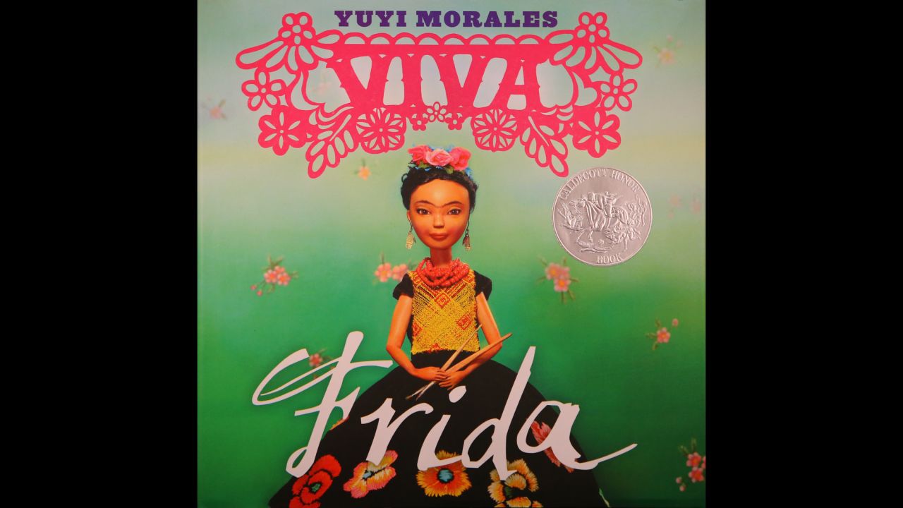 "Viva Frida," written and illustrated by Yuyi Morales, is the Pura Belpré Illustrator Award winner.  