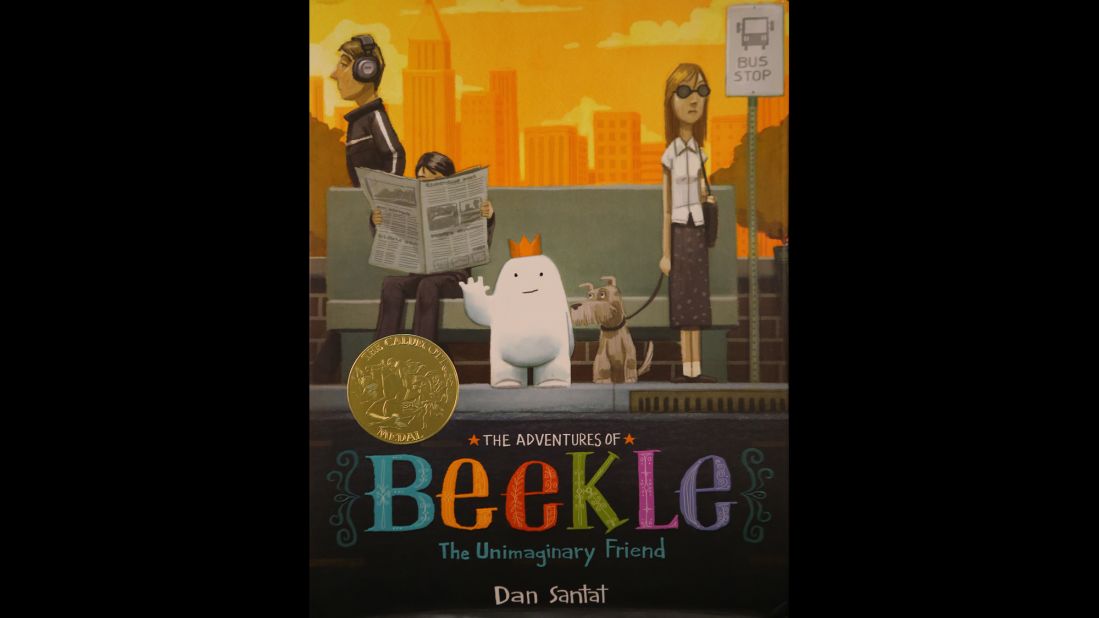 "The Adventures of Beekle: The Unimaginary Friend," illustrated by Dan Santat, is the 2015 Caldecott Medal winner.
