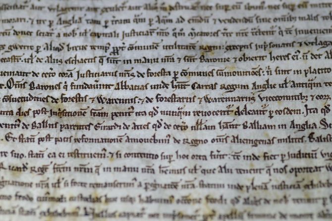 Three of the clauses in the Magna Carta are still on the statute books in Britain today, and it has influenced the constitutions and founding beliefs of many other countries, including the United States, India and Australia.