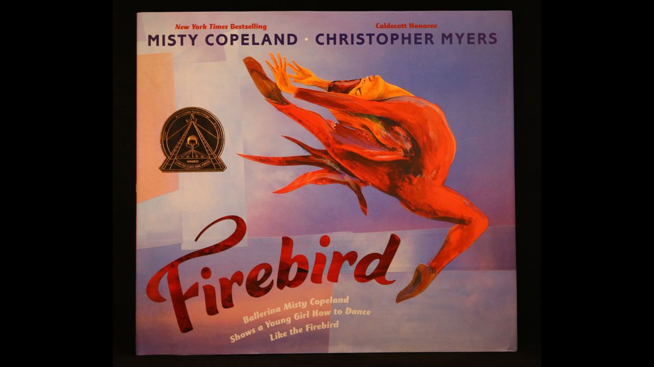 "Firebird," illustrated by Christopher Myers, is the Coretta Scott King Illustrator Book winner. 