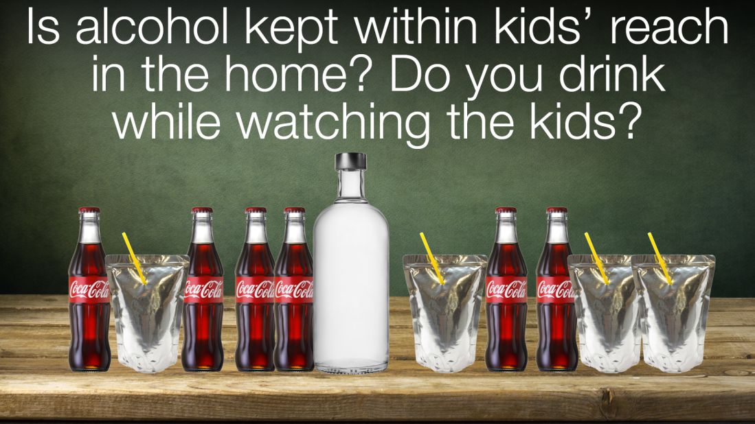 We know you're of legal age to drink, but the children in your home are not (yet), and they may be old enough to eye the bar in your house when you're not there. 