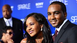 Bobbi Kristina Brown poses with Nick Gordon