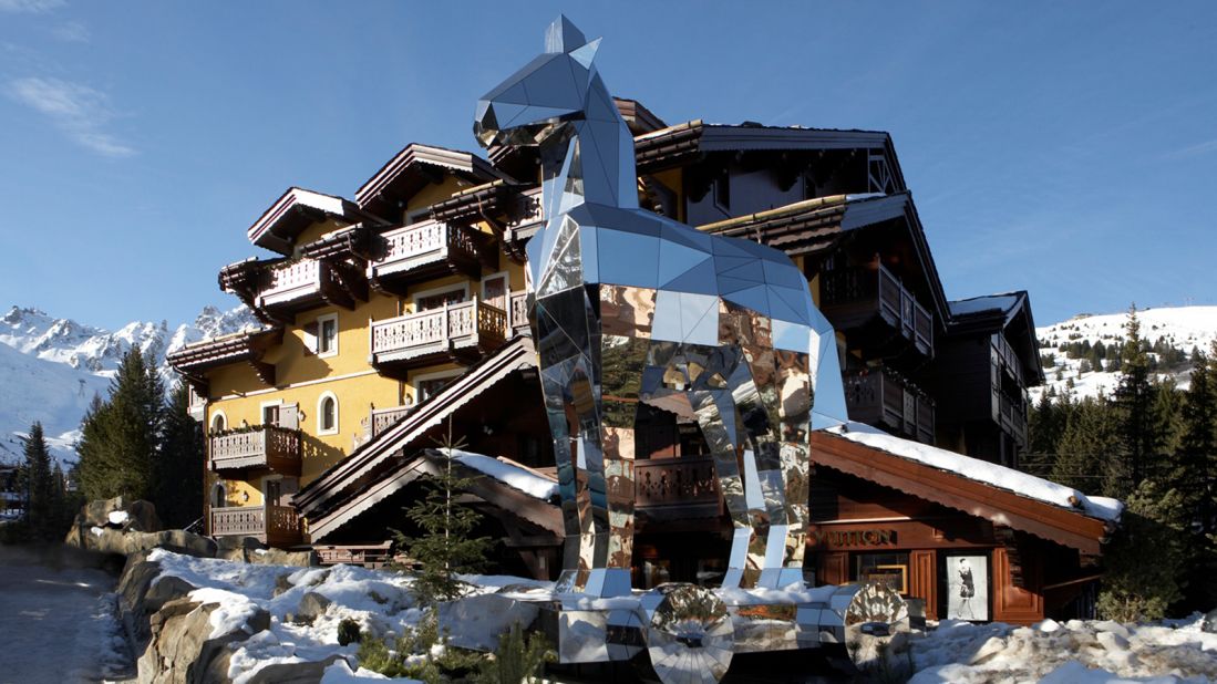 The ultra-luxe <a href="http://www.courchevel.chevalblanc.com/en/index.html" target="_blank" target="_blank">Cheval Blanc Courchevel</a> is tucked among the area's most efficient network of ski lifts.