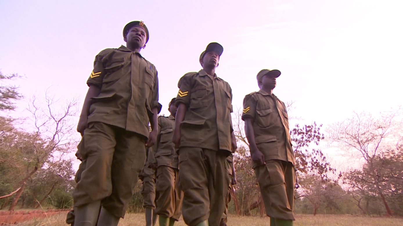 Ziwa Sanctuary employs 80 rangers to monitor the handful of resident rhinos 24 hours a day, seven days a week. They can shoot armed poachers on sight. 