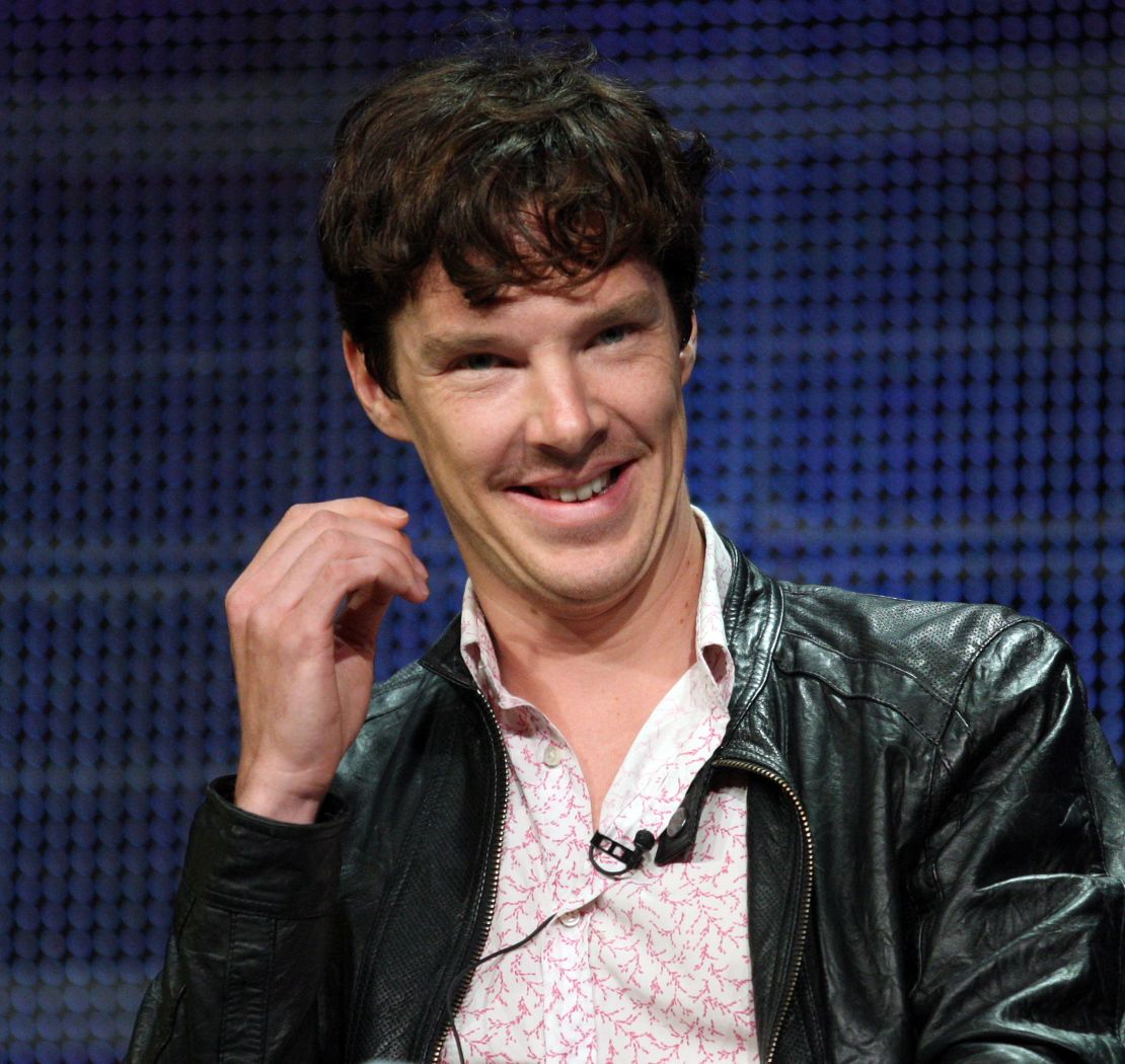 Benedict Cumberbatch, known in China as Curly Blessing.