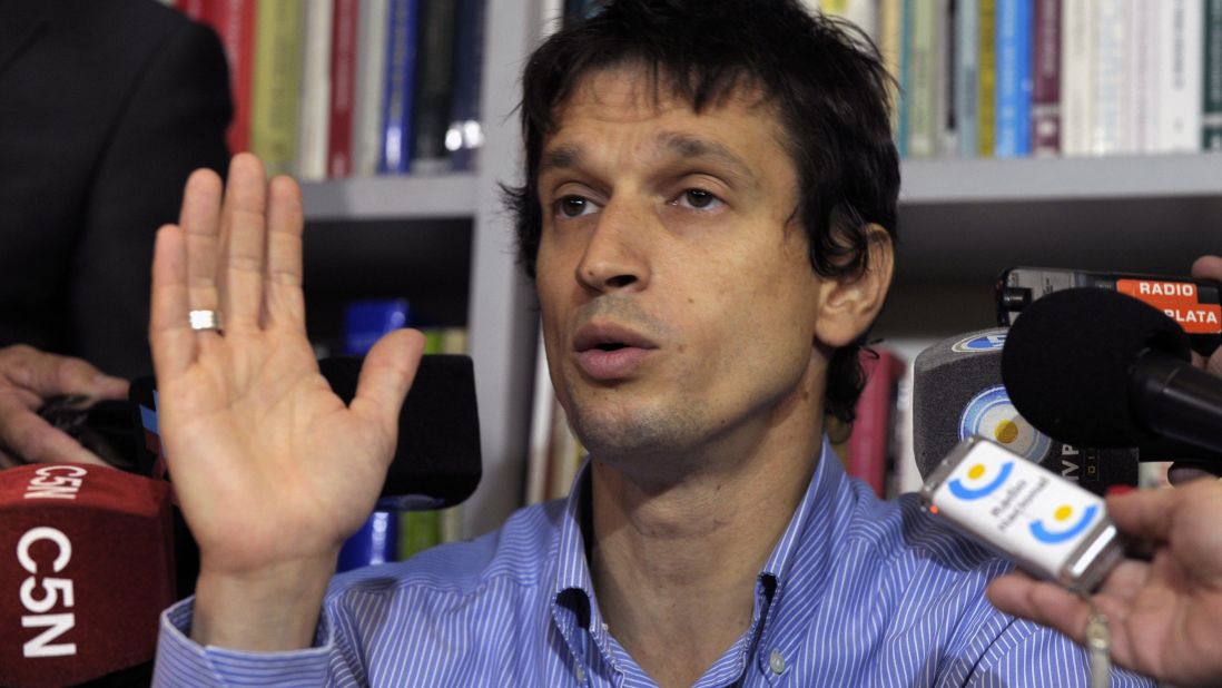 Diego Lagomarsino is the man who gave Nisman the gun that ended the proescutor's life. Lagomarsino has been charged with illegally letting Nisman borrow the weapon. He says the prosecutor was fearing for his life and didn't trust his security team and that is why he asked to borrow the weapon. 