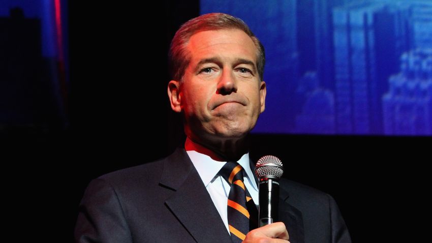 NBC News Anchor Brian Williams speaks onstage at The New York Comedy Festival and The Bob Woodruff Foundation present the 8th Annual Stand Up For Heroes Event at The Theater at Madison Square Garden on November 5, 2014 in New York City. 