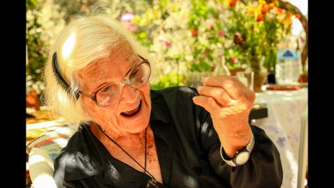 At age 104, Ionna Proiou runs a daily weaving business.