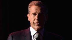 NEW YORK, NY - NOVEMBER 05:  NBC News Anchor Brian Williams speaks onstage at 2014 Stand Up For Heroes at Madison Square Garden at Madison Square Garden on November 5, 2014 in New York City.  (Photo by Andrew H. Walker/Getty Images)