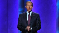Caption:WASHINGTON, DC - JANUARY 07: Journalist Brian Williams hosts onstage at The Lincoln Awards: A Concert For Veterans & The Military Family presented by The Friars Foundation at John F. Kennedy Center for the Performing Arts on January 7, 2015 in Washington, DC. (Photo by Larry French/Getty Images for The Friars Club)