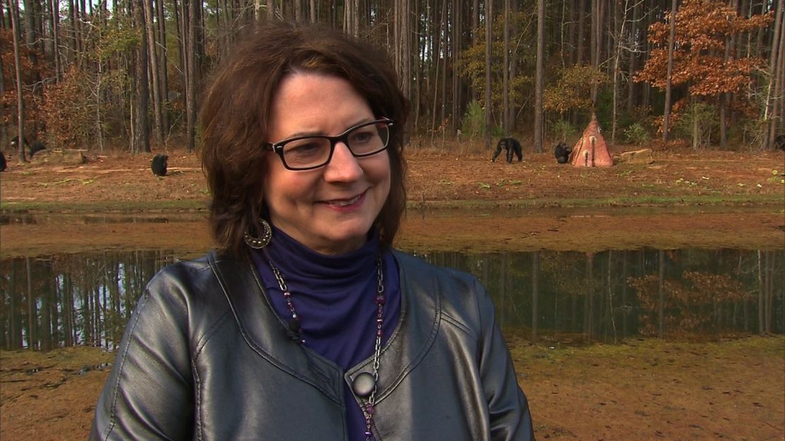 Chimp Haven director Cathy Spraetz says the retirement of some 310 government research chimpanzees to sanctuaries has been slow.