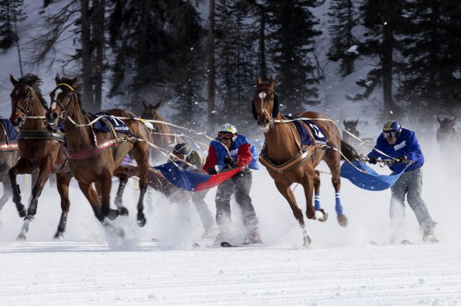 The sport lends its origins to Scandinavia with the word skikj?ring literally translating from Norwegian as "ski driving."