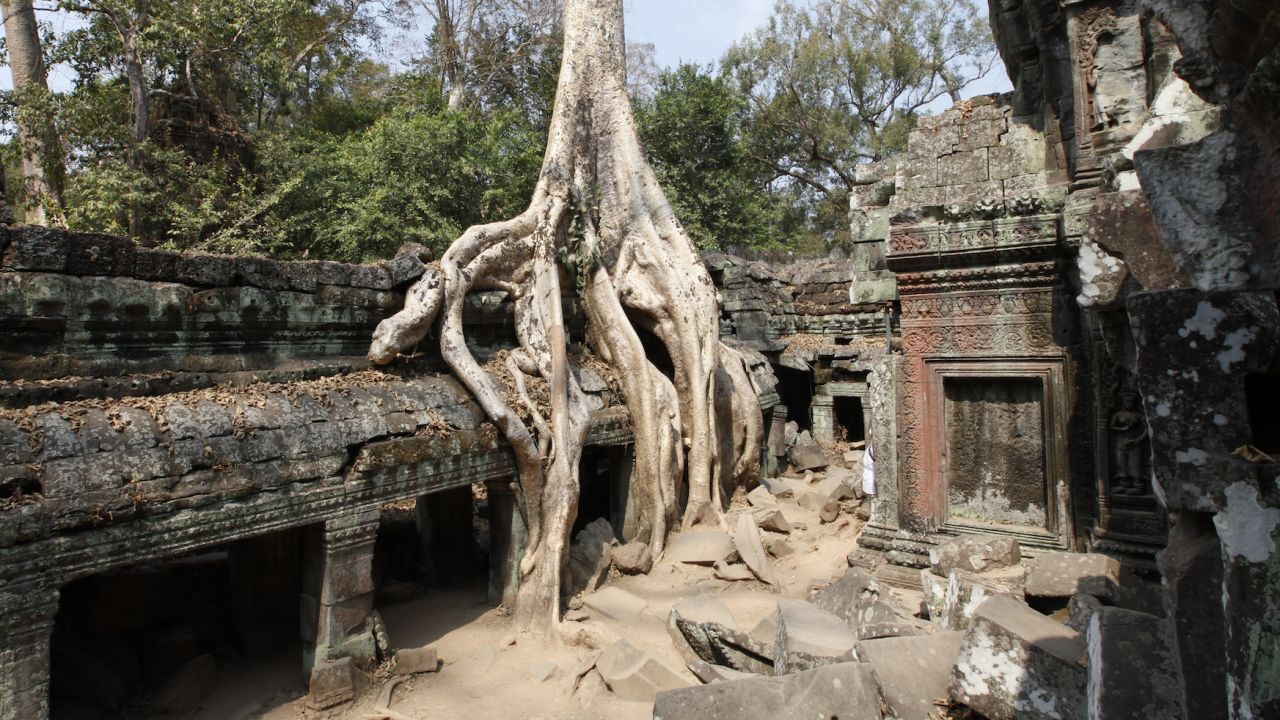 Cambodia is fighting to deter tourists from getting naked at Angkor after a series of incidents involving visitors who can't keep their clothes on.