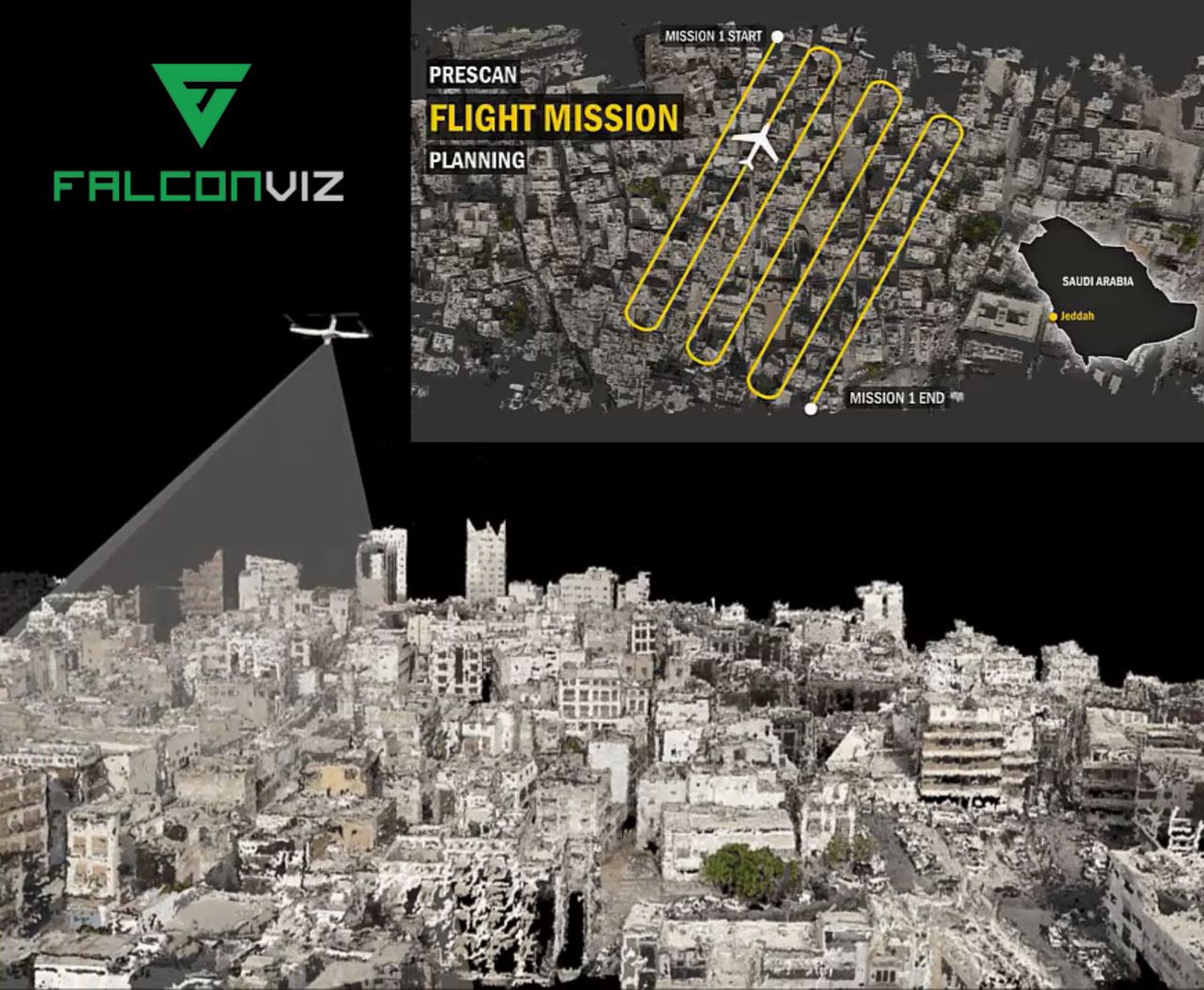 The Rapid Response Drone Mapping and Tracking device is a project intended for disaster zones. A drone first 3D maps a site before sending in MicroUAV drones for search and rescue purposes. Using RGB, thermal and multispectral imaging the drones identify victims, deposit life-sustainment packs and GPS tag victims' locations for disaster relief services. It's the work of Falcon Viz -- based at King Abdullah University of Science and Technology, in Saudi Arabia.