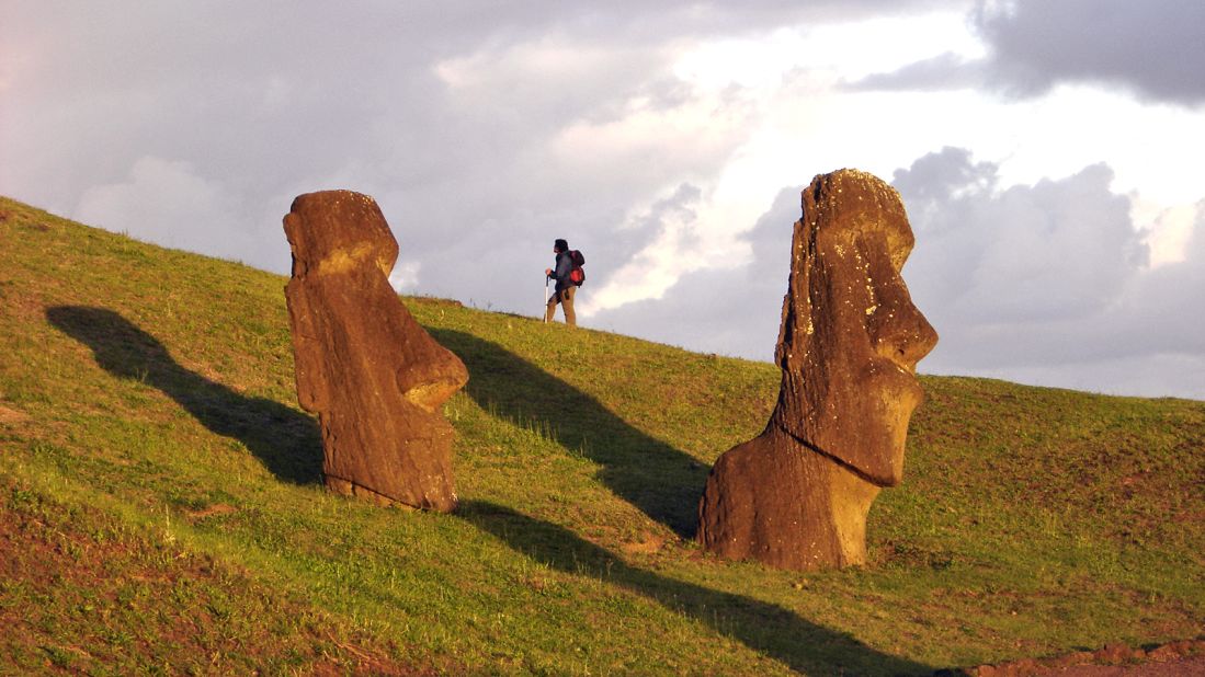 An ancient and mysterious Polynesian civilization and romantic windswept landscapes make this Chilean island one of a kind. Hiking trails lead to clusters of giant stone heads, the most famous feature on the island. What you don't hear as much about is <a href="http://chile.travel/en/" target="_blank" target="_blank">Rapa Nui</a>'s awesome beaches and great surf.  <br /><strong>Romantic rush: </strong>Full moon mountain bike ride along the south coast to Ahu Tongariki.<br /><strong>Hot hotel:</strong><a href="http://www.explora.com/explora-rapa-nui/" target="_blank" target="_blank"><strong> </strong>Explora Rapa Nui</a>, Te Miro Oone S/N, Hanga Roa, Chile; + 56 2 2395 2800