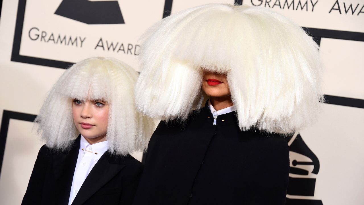 Maddie Ziegler, left, and Sia