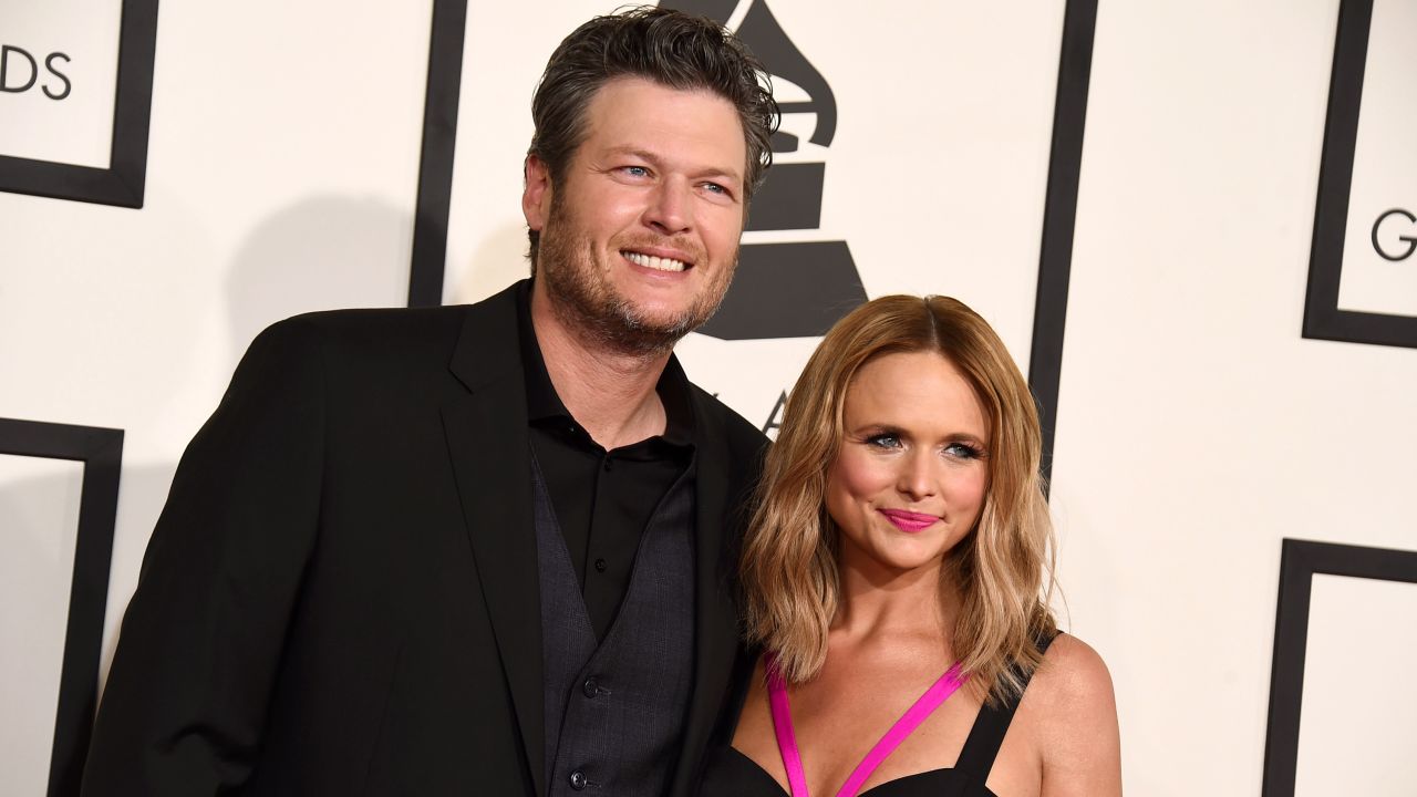 Blake Shelton and Miranda Lambert