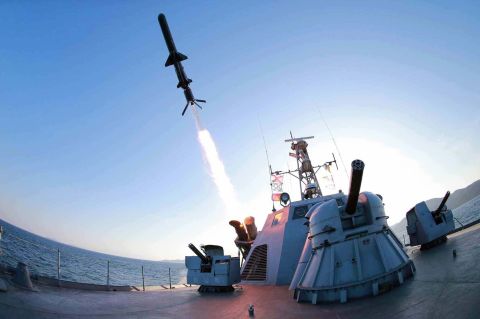 North Korea test-fired a new <a href="http://www.cnn.com/2015/02/09/asia/north-korea-missiles/">"ultra-precision" intelligent rocket</a> to be deployed across its navy, the state-run Korean Central News Agency said on February 7, 2015.