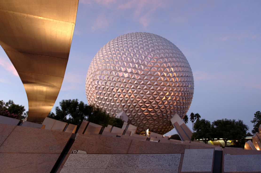 Spaceship Earth is the visual and thematic centerpiece of Epcot at Walt Disney World Resort.