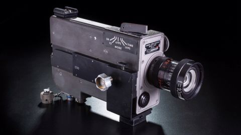 Perhaps the most interesting item belonging to the Apollo 11 stash is the Data Acquisition camera, pictured, which was originally mounted in the right-hand window of the lunar module Eagle.