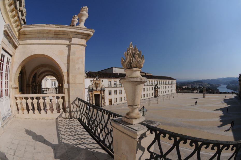 The Renaissance and baroque buildings at the University of Coimbra are a UNESCO World Heritage Site.