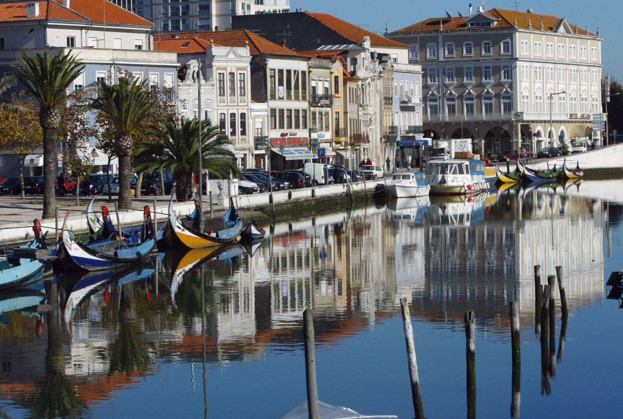  Aveiro is known as Portugal's Venice because of its network of canals. 