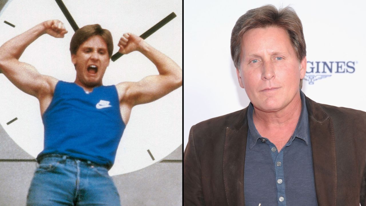Emilio Estevez plays jock Andrew Clark in the film. A member of the "Brat Pack," a group of actors who appeared in '80s youth-oriented films, he worked steadily before transitioning more to behind the camera. He directed brother Charlie Sheen in the 1990 film "Men at Work."