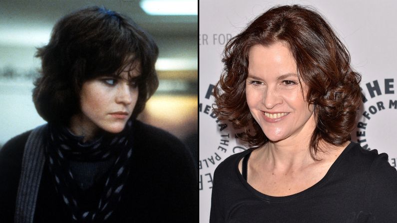 Ally Sheedy played emotionally troubled Allison Reynolds in "The Breakfast Club" and aspiring architect Leslie Hunter in "St. Elmo's Fire." She's become an indie film darling with projects like "High Art" and "Life During Wartime." 