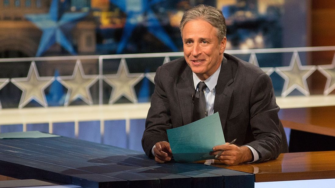 Jon Stewart, whose wit has defined "The Daily Show" for more than 15 years, will sign off the iconic Comedy Central program<a href="http://money.cnn.com/2015/02/10/media/jon-stewart-leaving-daily-show/index.html?iid=SF_MED_Lead" target="_blank"> </a>on Thursday, August 6. Here's a look at some memorable moments of Stewart's storied career.
