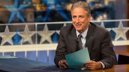 AUSTIN, TX - OCTOBER 28:  Host Jon Stewart at "The Daily Show with Jon Stewart" covers the Midterm elections in Austin with "Democalypse 2014: South By South Mess" at ZACH Theatre on October 28, 2014 in Austin, Texas.  (Photo by Rick Kern/Getty Images for Comedy Central)